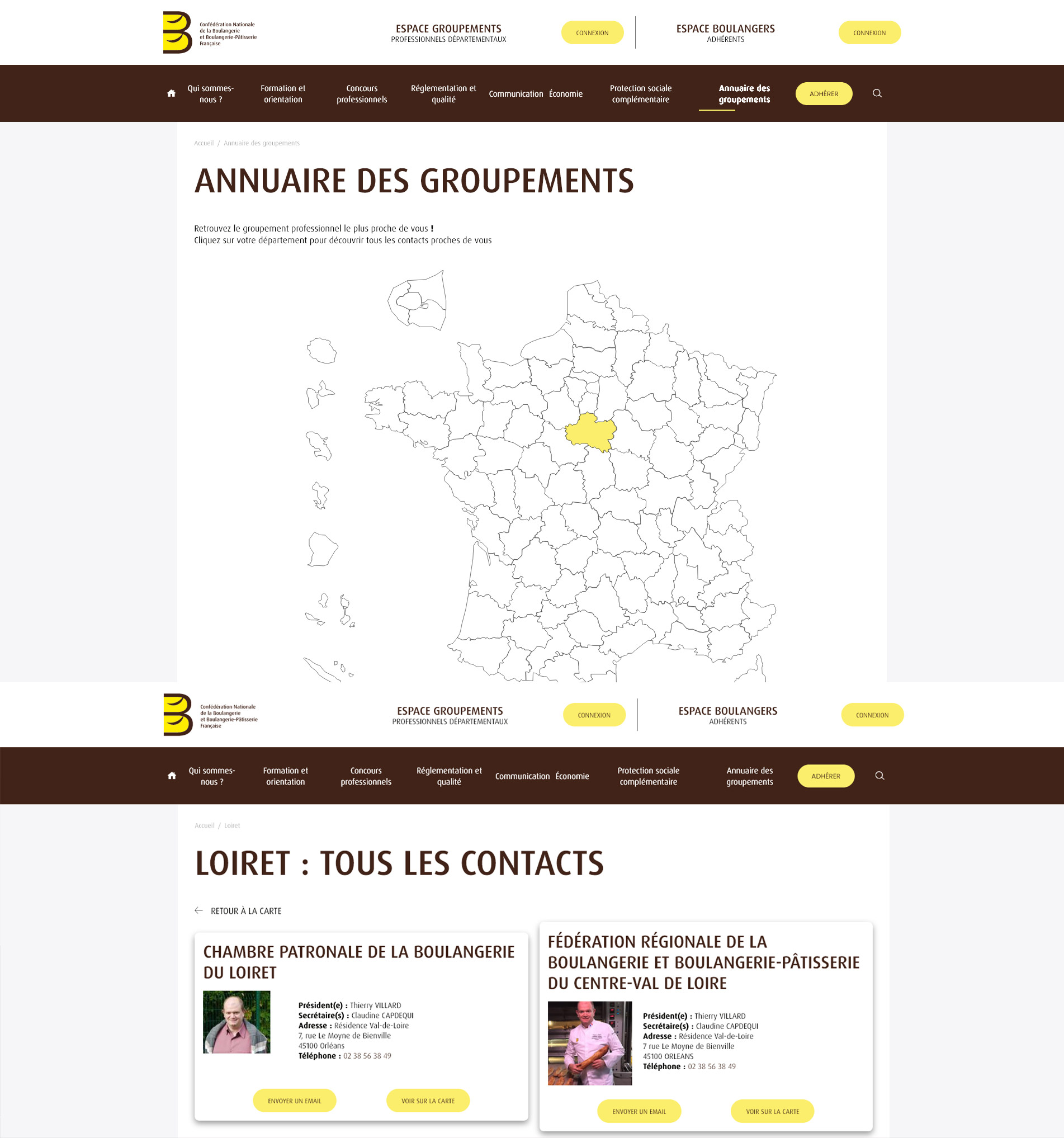 Annuaire de contenu la de Confédération Nationale de la Boulangerie-Pâtisserie Française